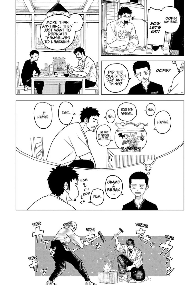 Kagurabachi, Chapter 1