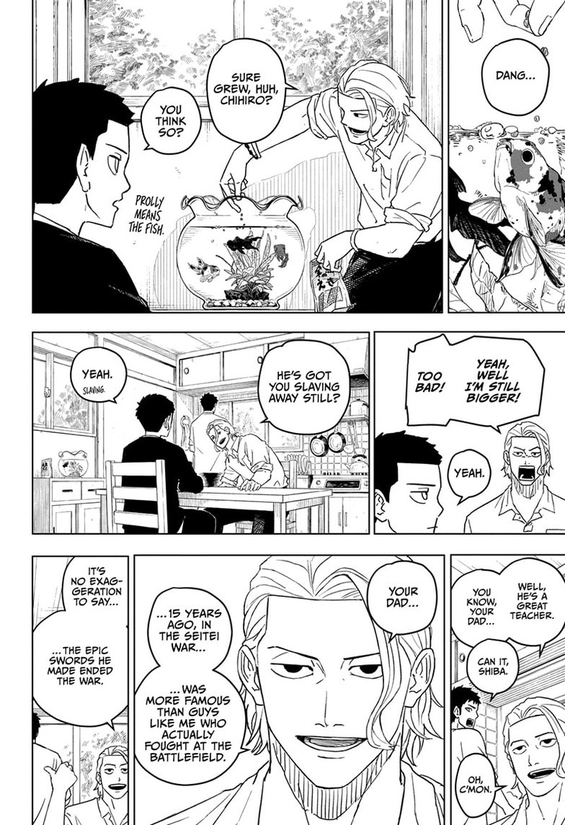 Kagurabachi, Chapter 1