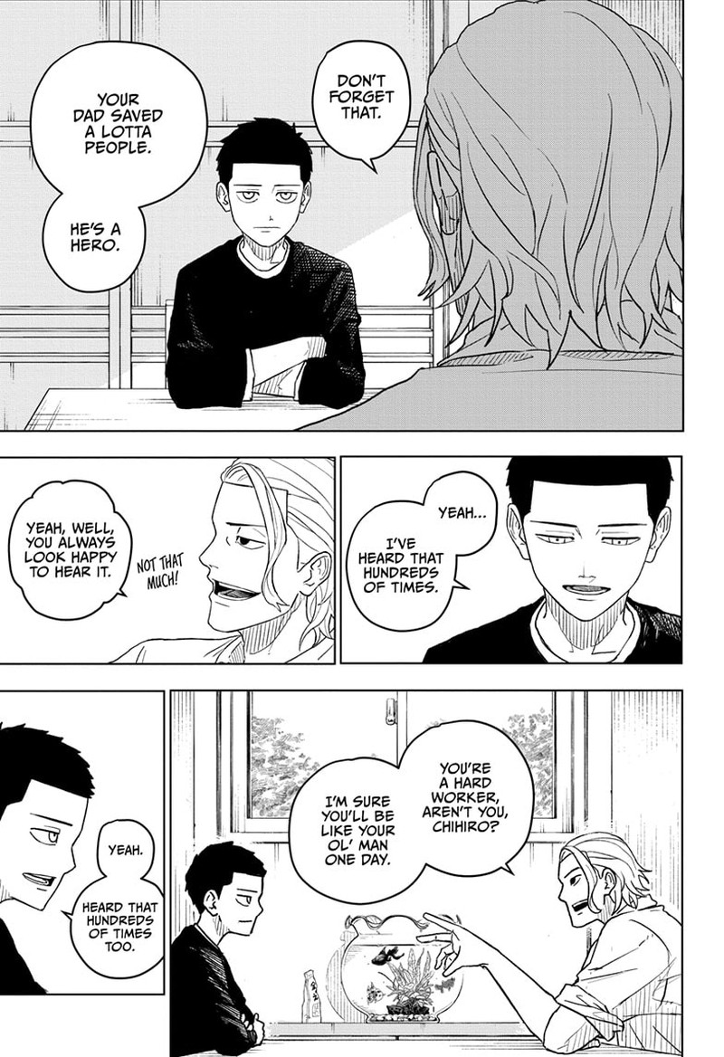 Kagurabachi, Chapter 1