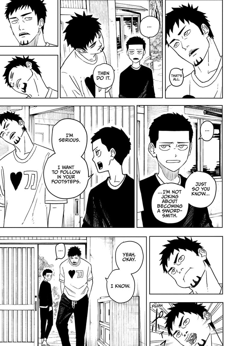 Kagurabachi, Chapter 1