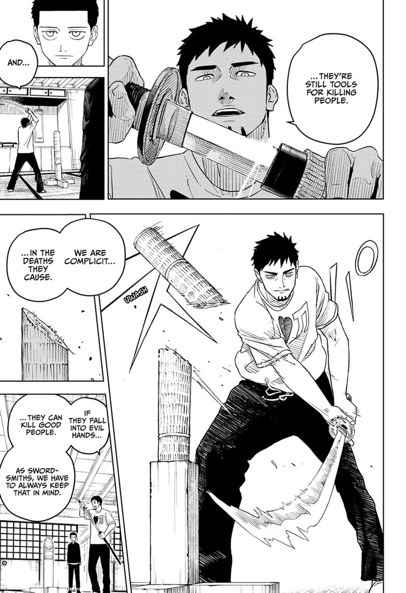 Kagurabachi, Chapter 1