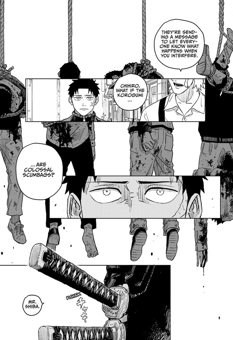 Kagurabachi, Chapter 1