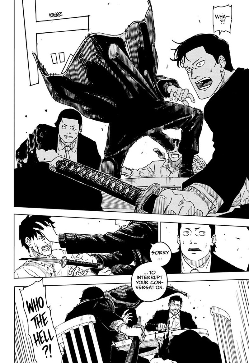 Kagurabachi, Chapter 1