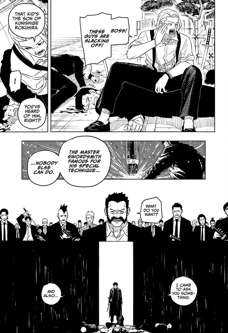 Kagurabachi, Chapter 1