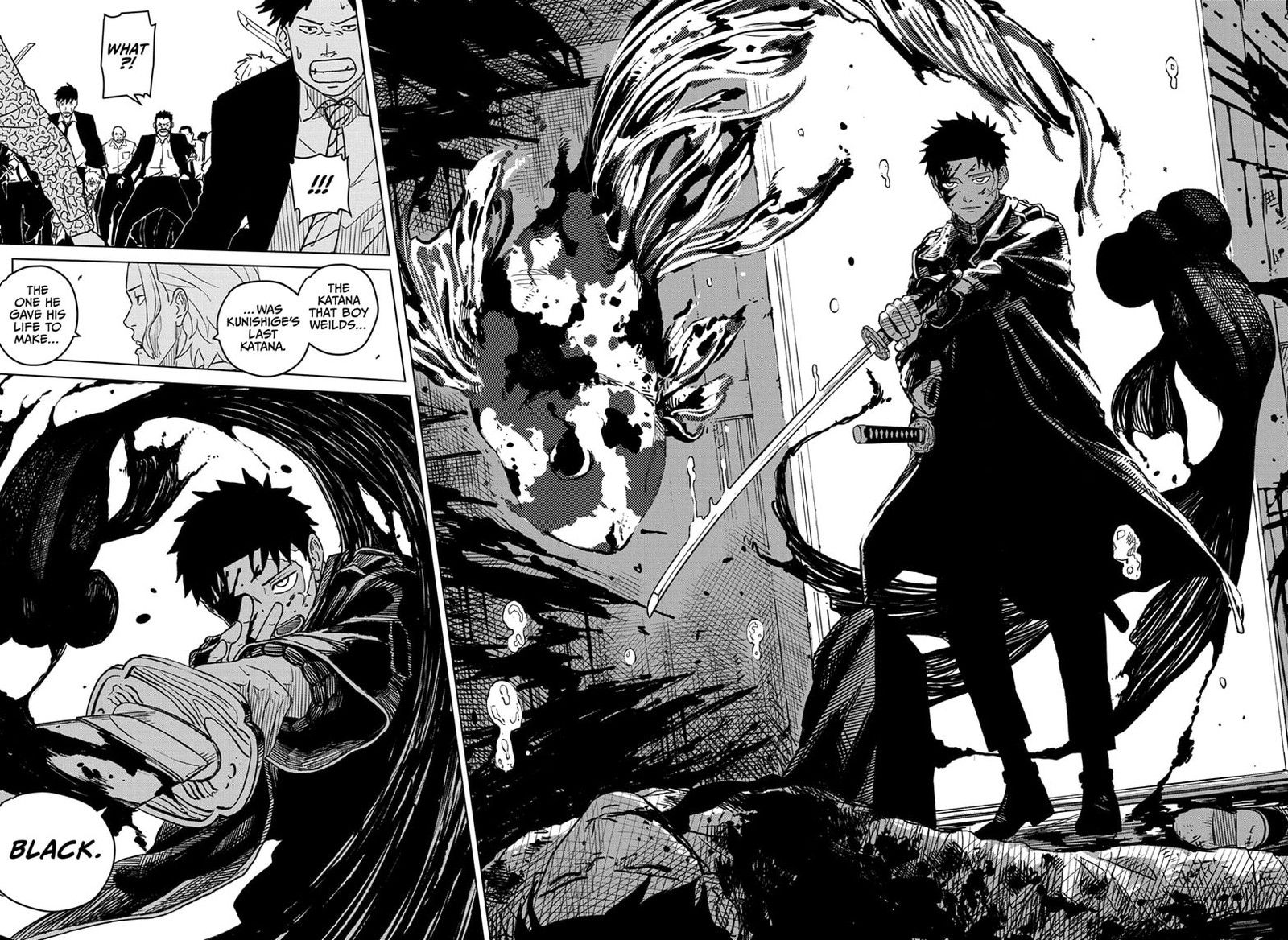 Kagurabachi, Chapter 1