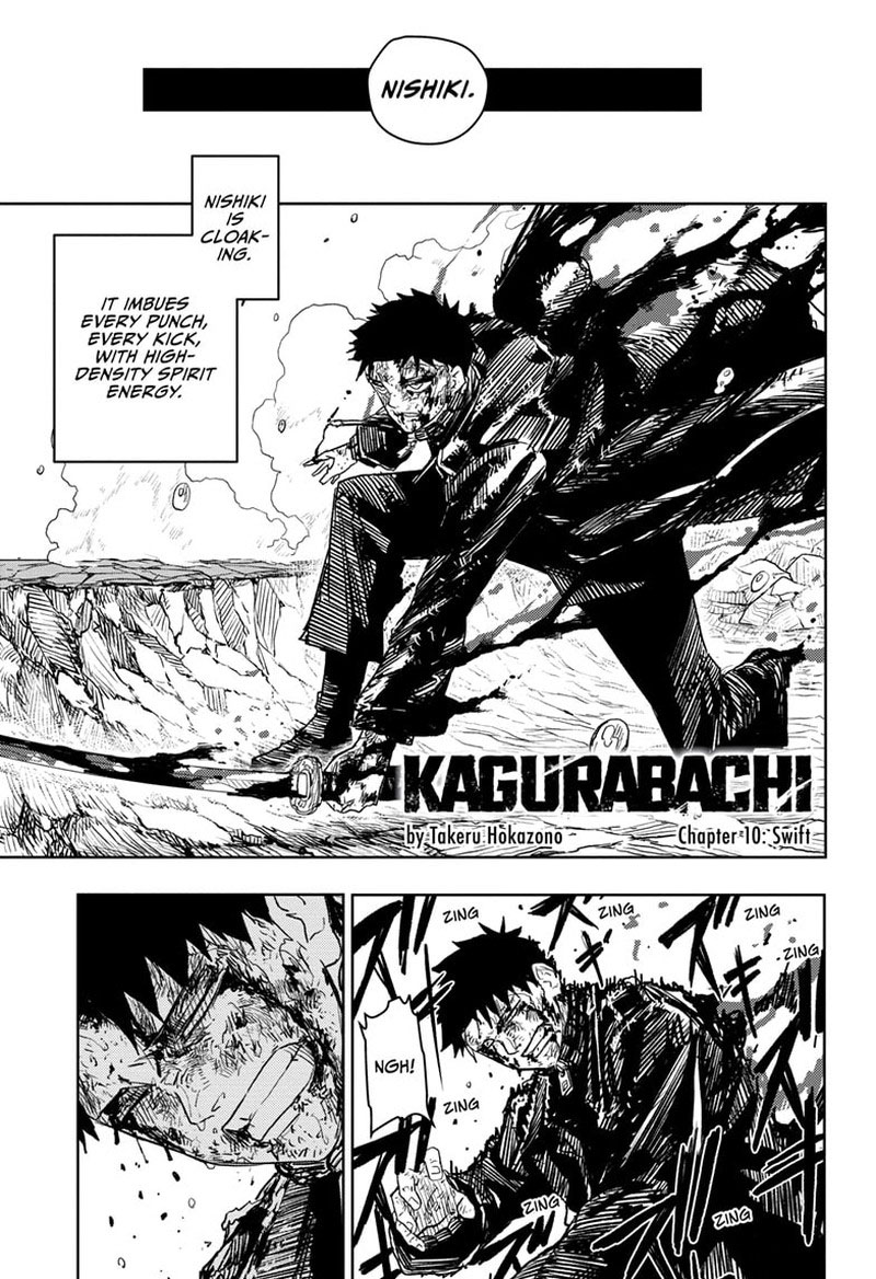 Kagurabachi, Chapter 10