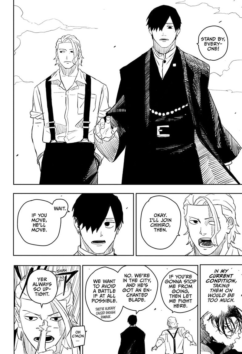 Kagurabachi, Chapter 10