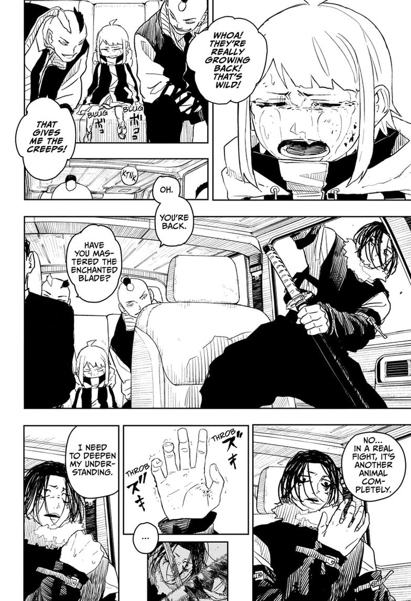 Kagurabachi, Chapter 10