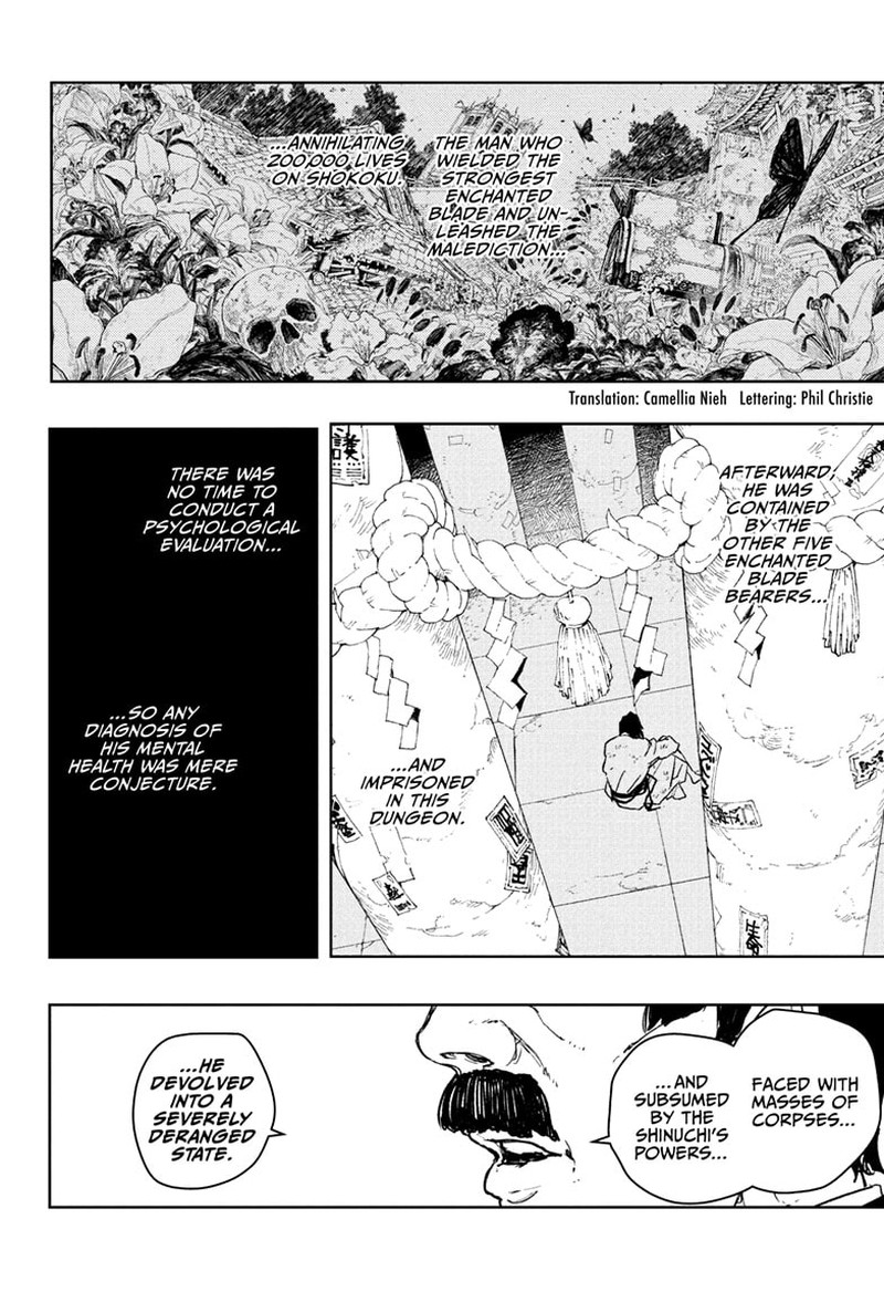 Kagurabachi, Chapter 100