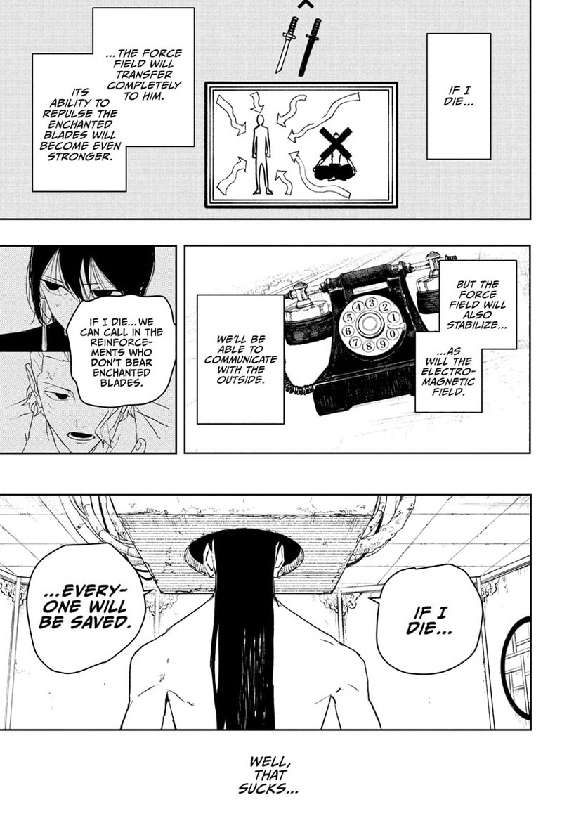 Kagurabachi, Chapter 101