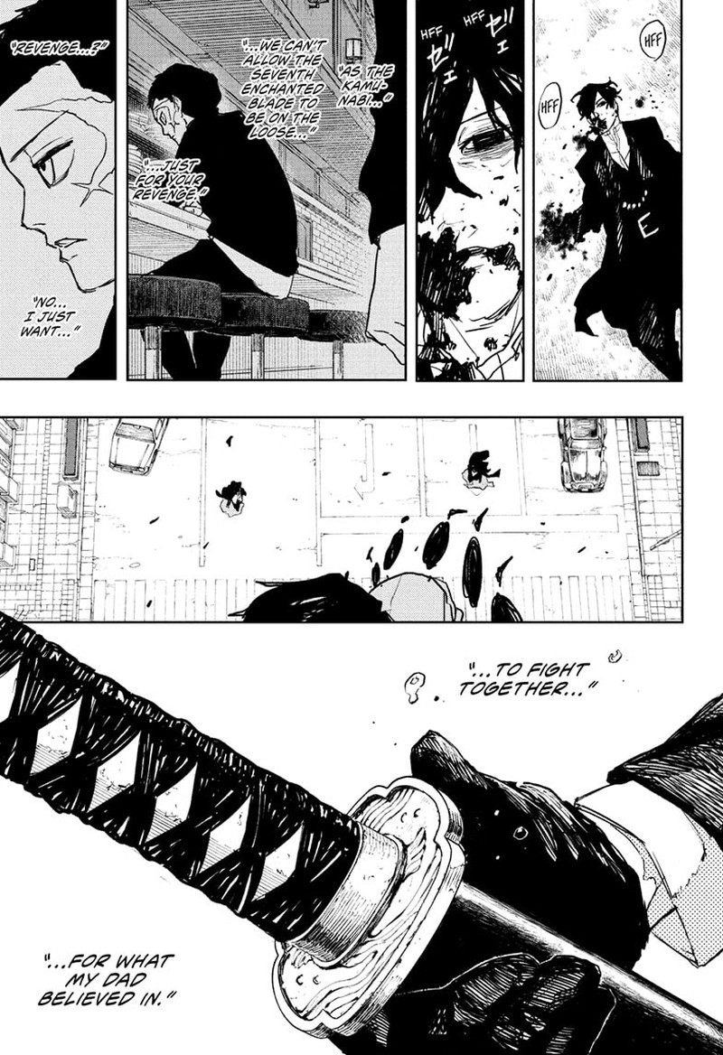 Kagurabachi, Chapter 101