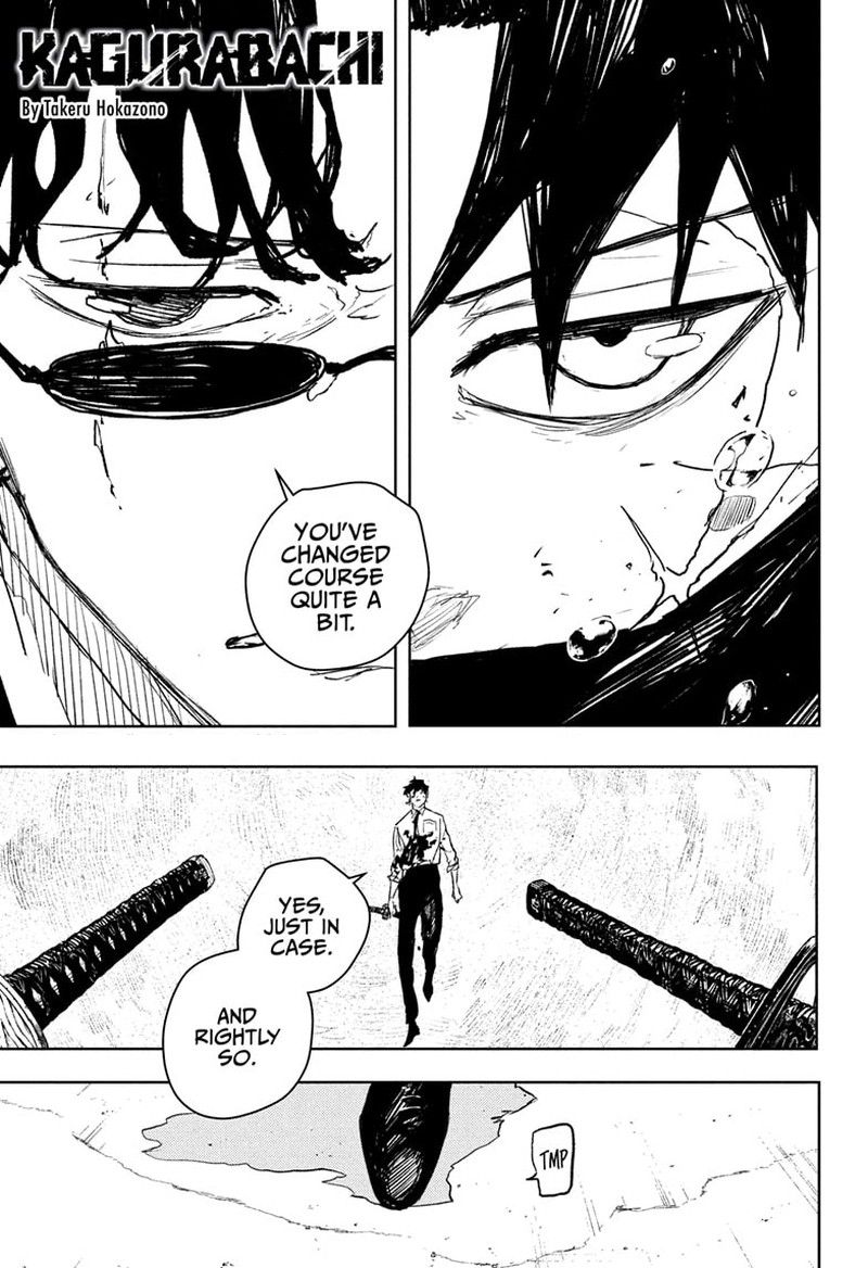Kagurabachi, Chapter 102
