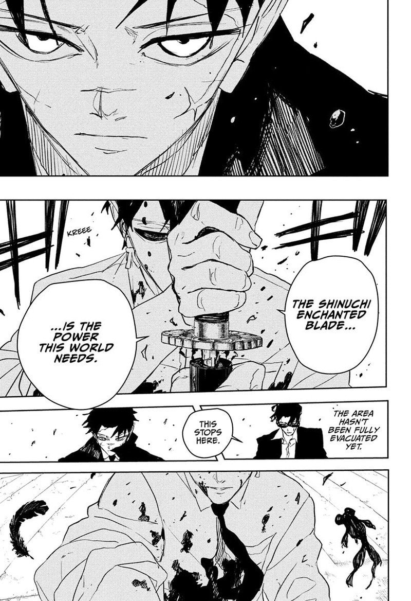 Kagurabachi, Chapter 102