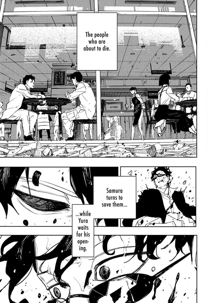 Kagurabachi, Chapter 102