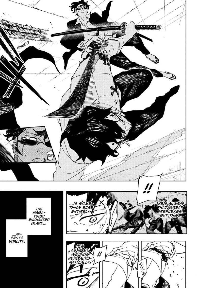 Kagurabachi, Chapter 103