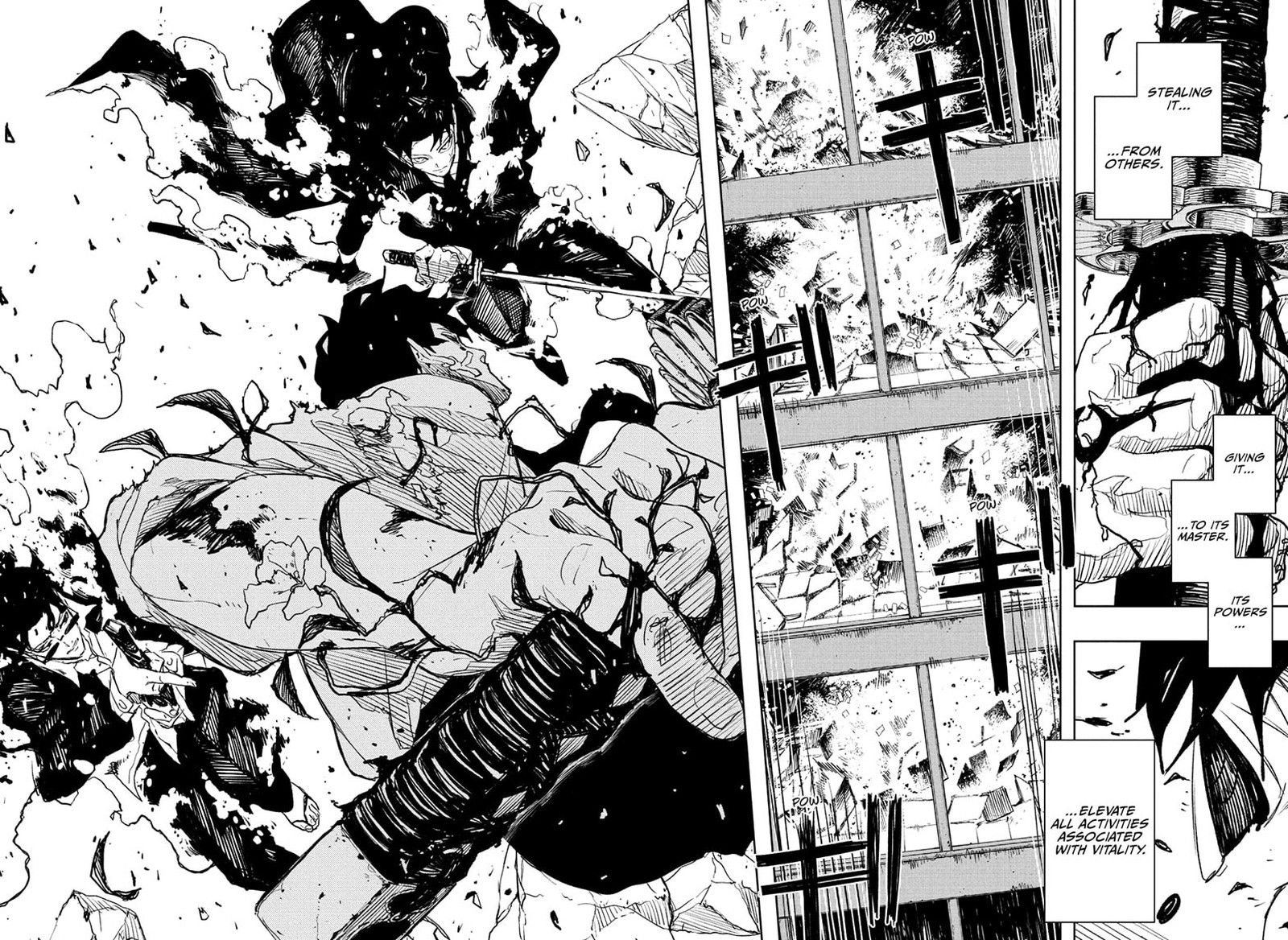 Kagurabachi, Chapter 103