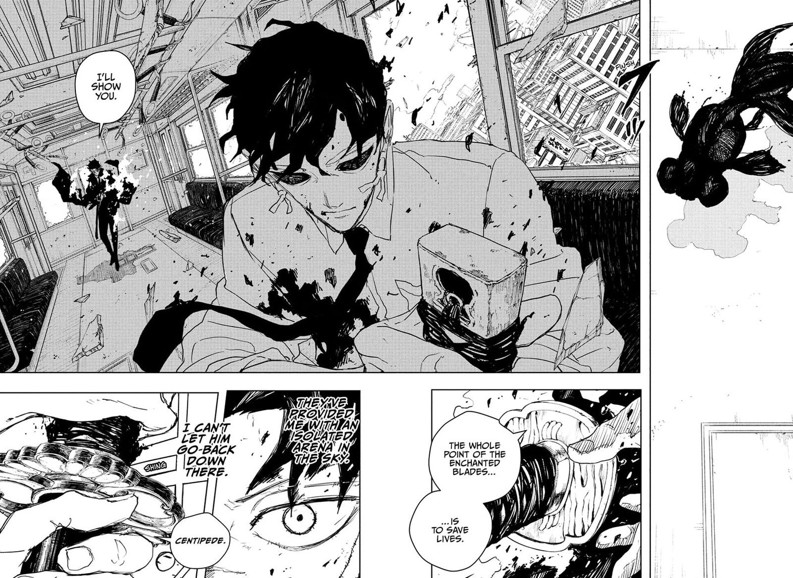 Kagurabachi, Chapter 103