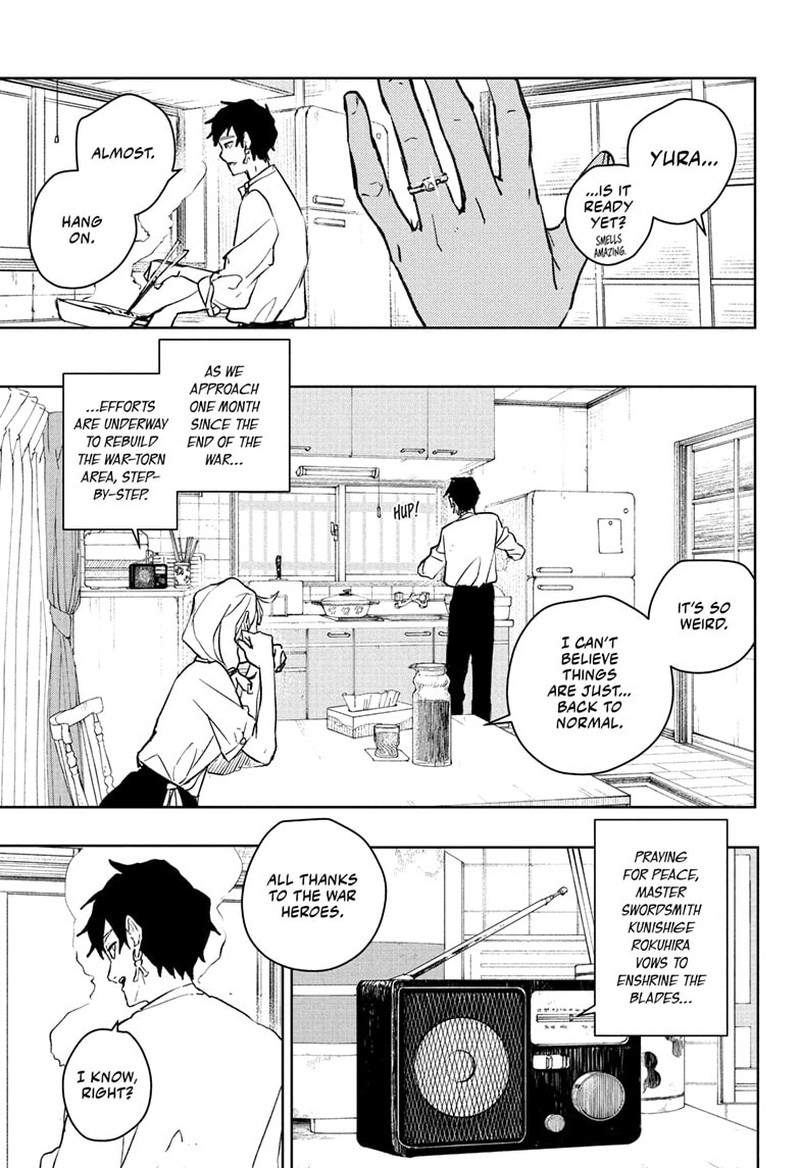 Kagurabachi, Chapter 104