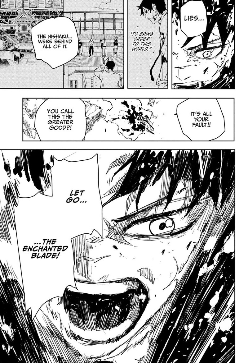 Kagurabachi, Chapter 104