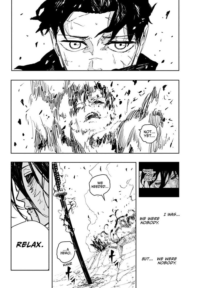 Kagurabachi, Chapter 104