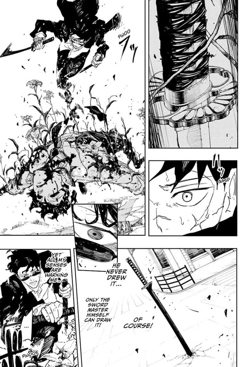 Kagurabachi, Chapter 105