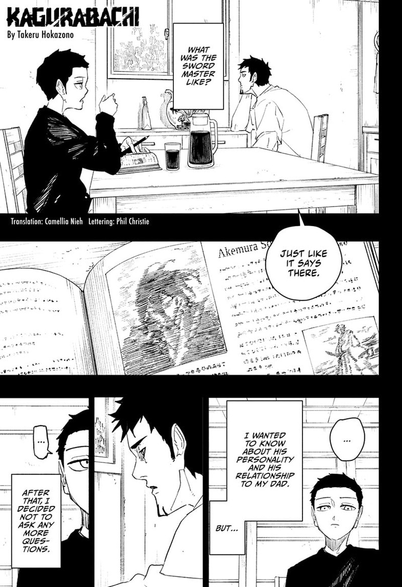 Kagurabachi, Chapter 106