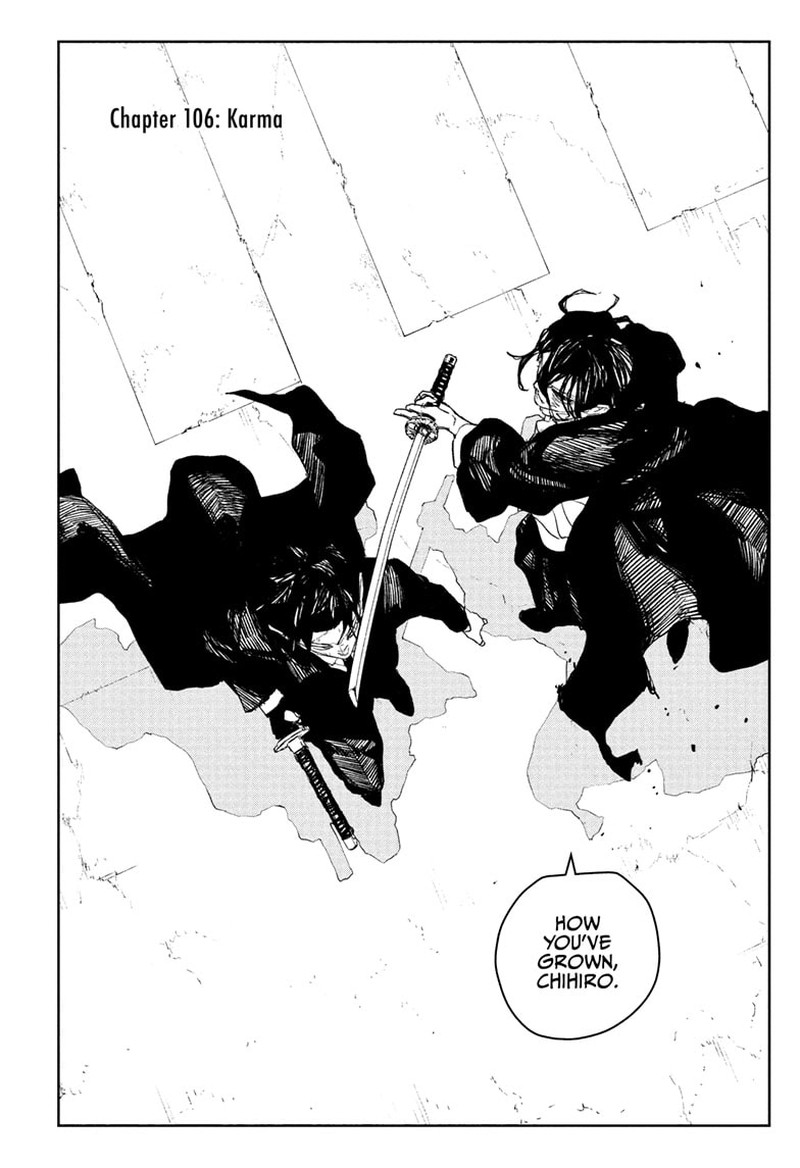 Kagurabachi, Chapter 106