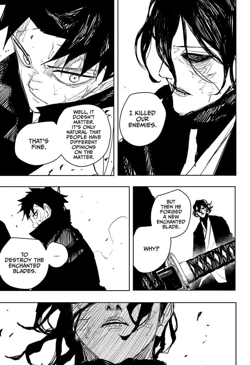 Kagurabachi, Chapter 106