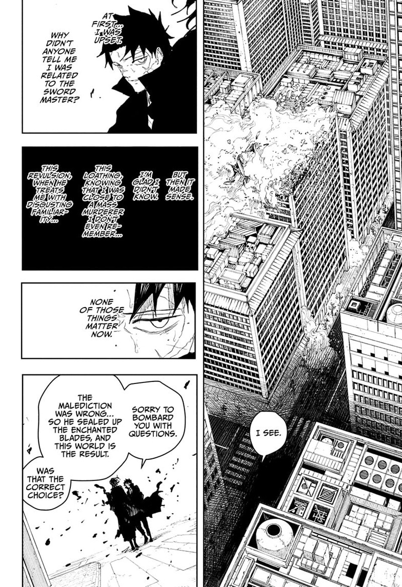 Kagurabachi, Chapter 106