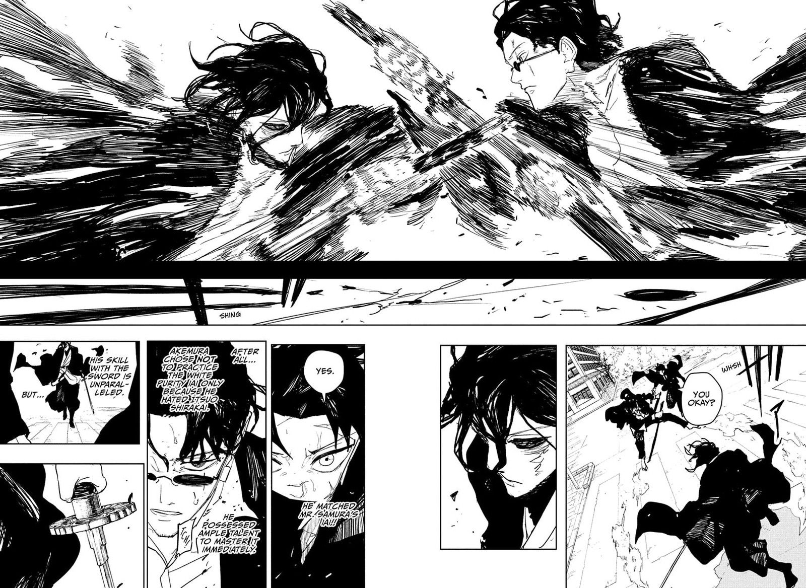 Kagurabachi, Chapter 106