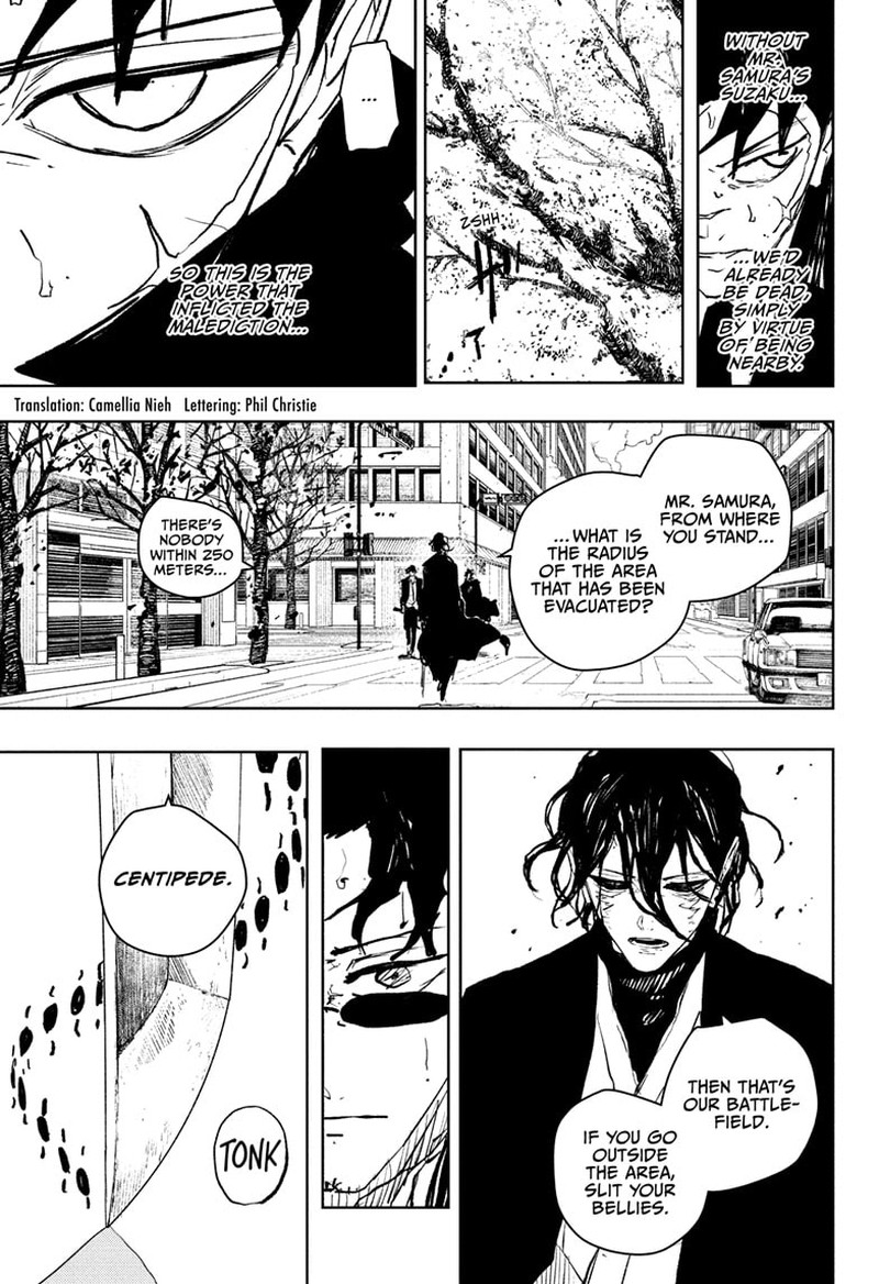 Kagurabachi, Chapter 107
