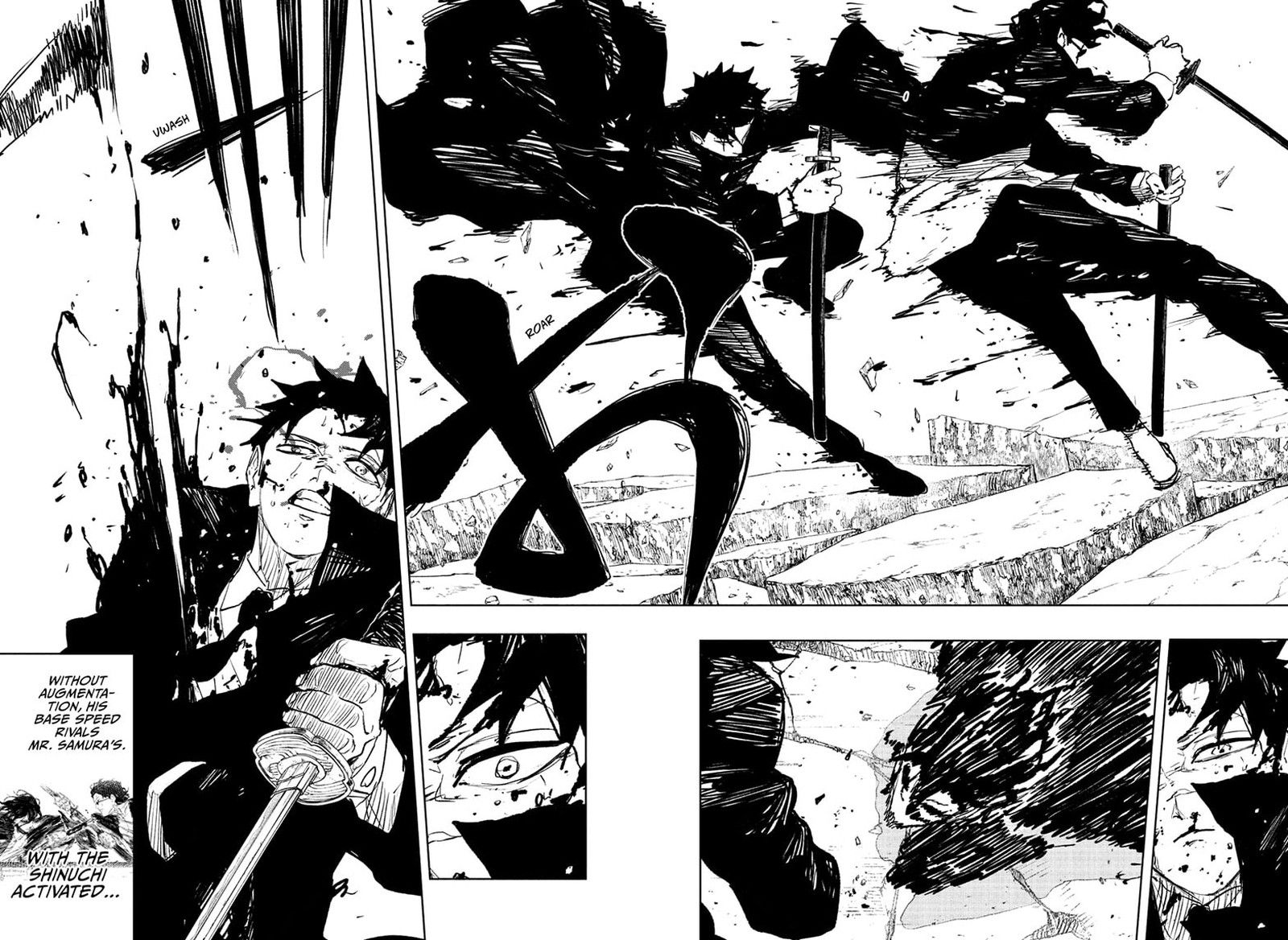 Kagurabachi, Chapter 107