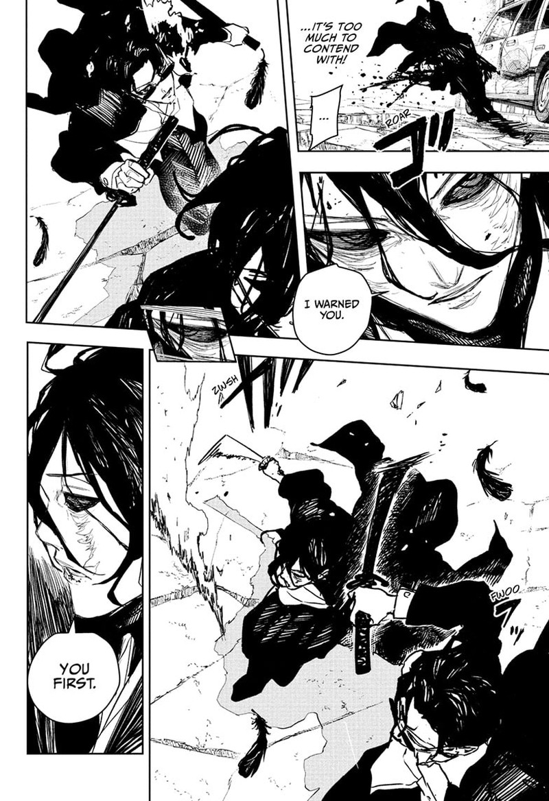 Kagurabachi, Chapter 107