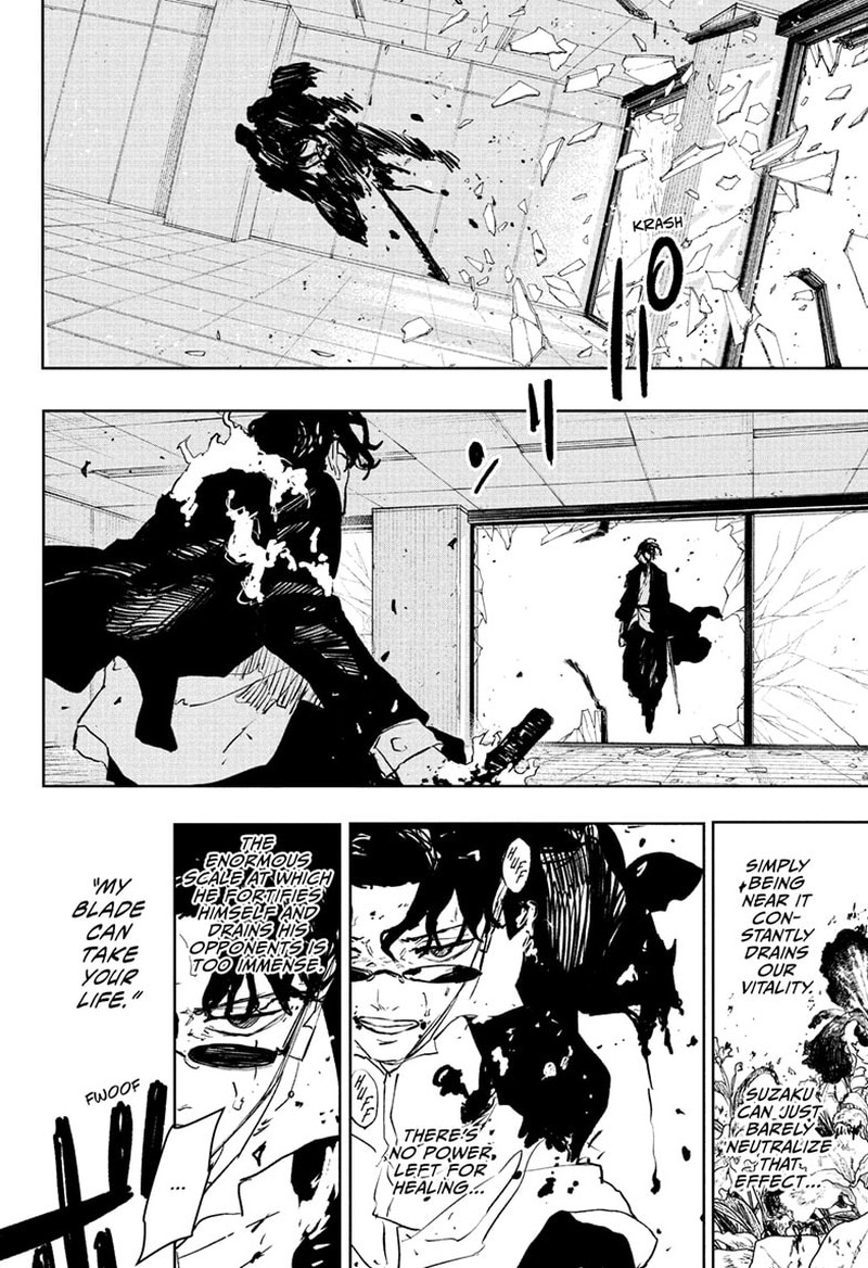 Kagurabachi, Chapter 107