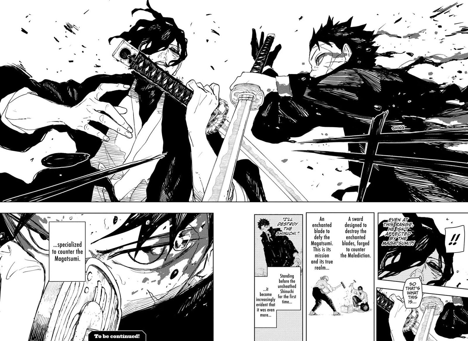 Kagurabachi, Chapter 107