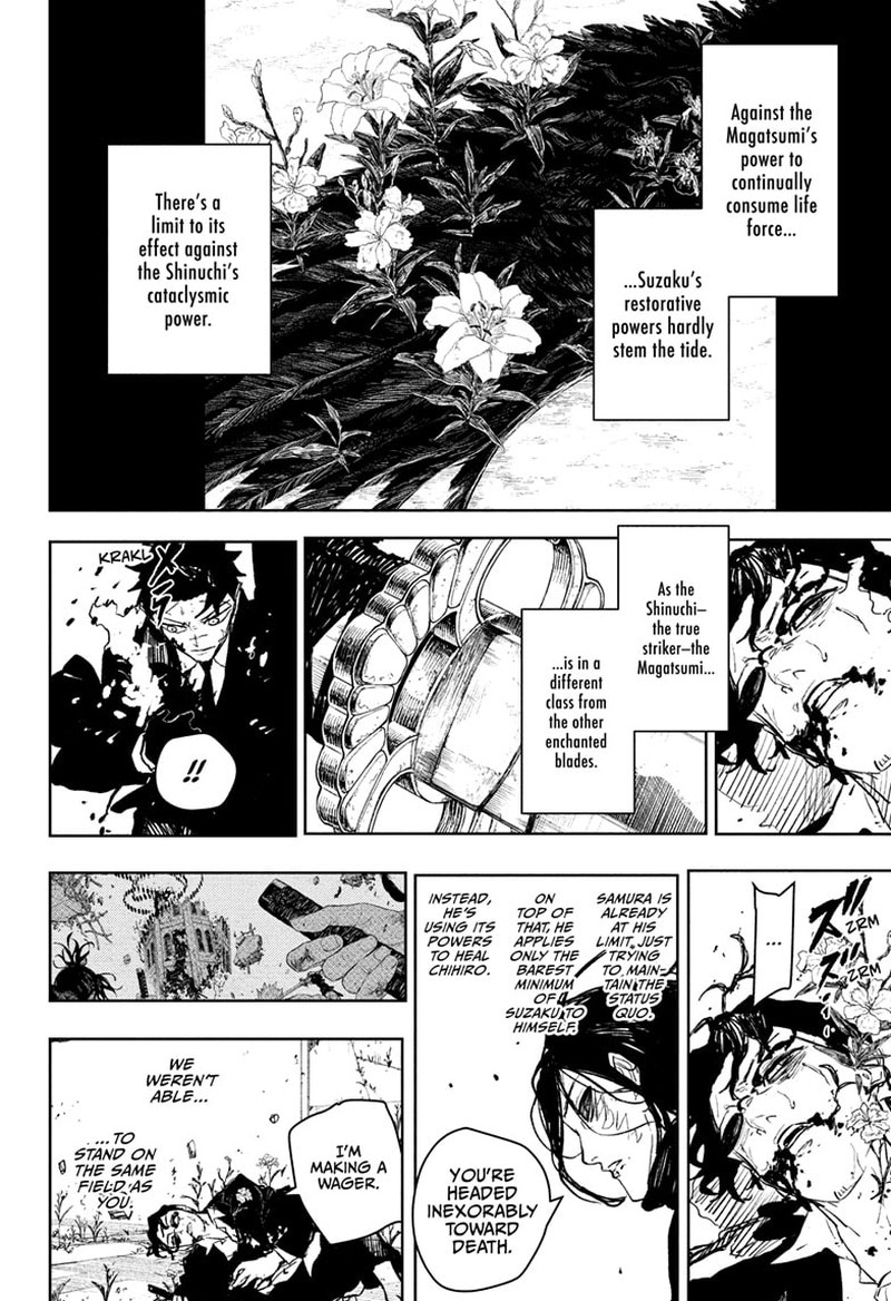 Kagurabachi, Chapter 108