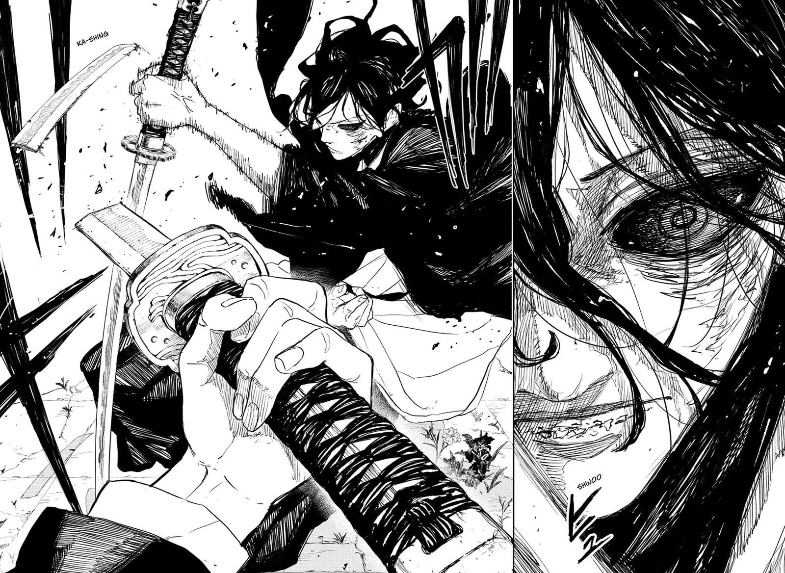 Kagurabachi, Chapter 108