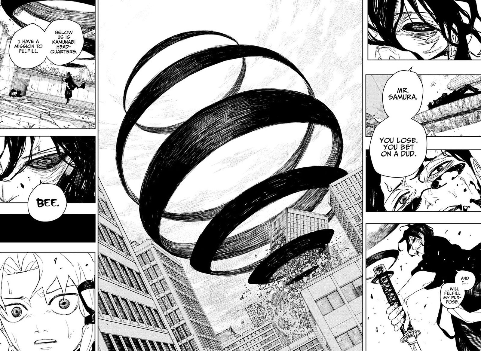 Kagurabachi, Chapter 109