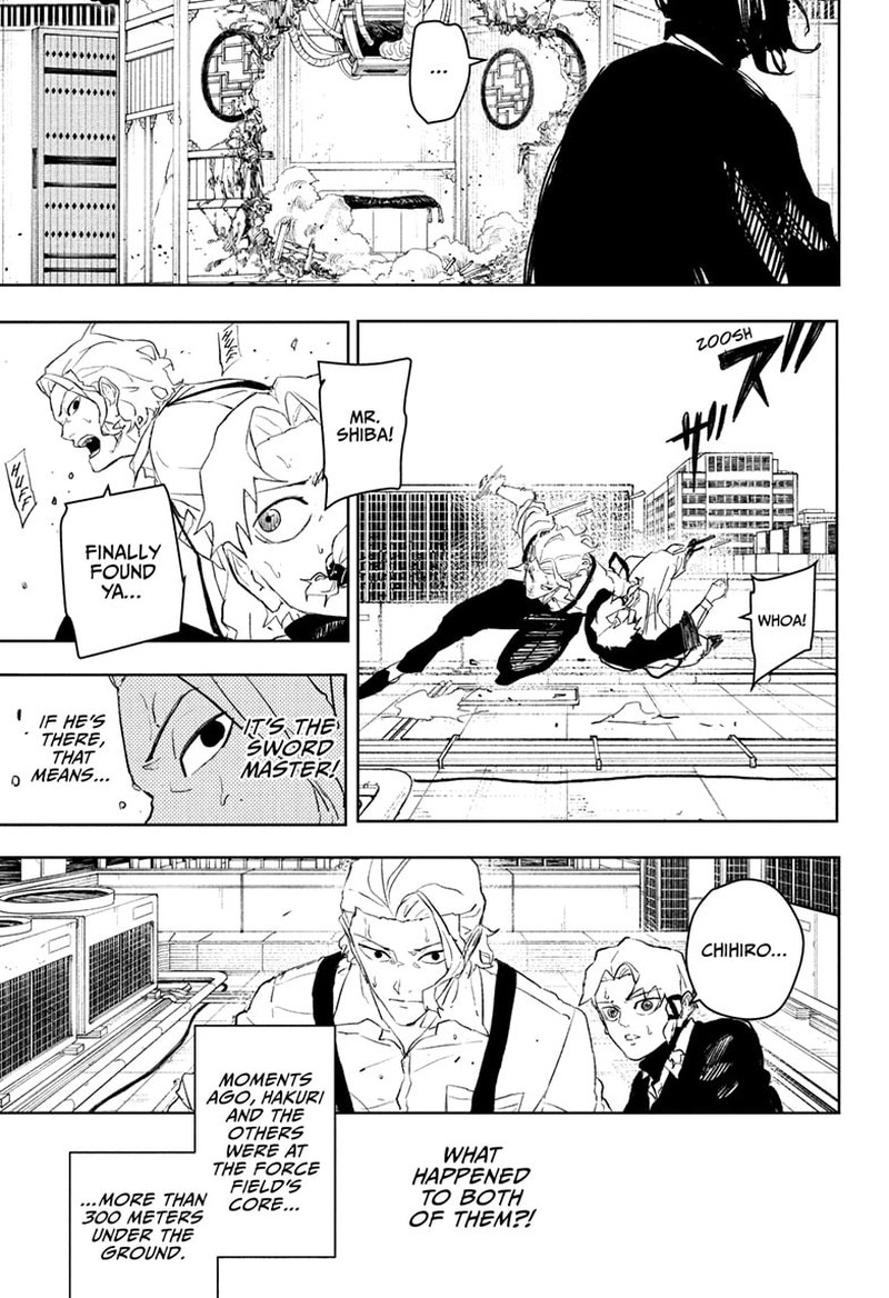 Kagurabachi, Chapter 109