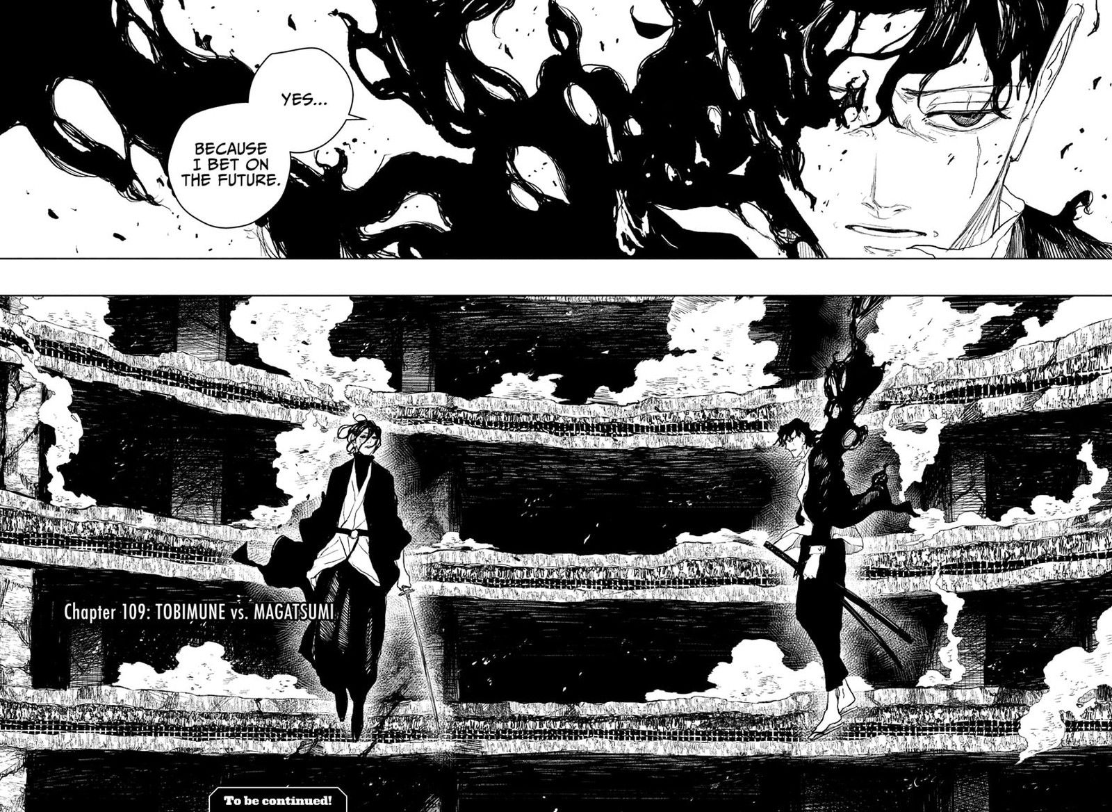Kagurabachi, Chapter 109