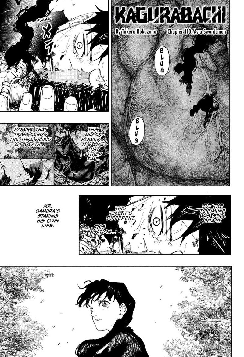 Kagurabachi, Chapter 110