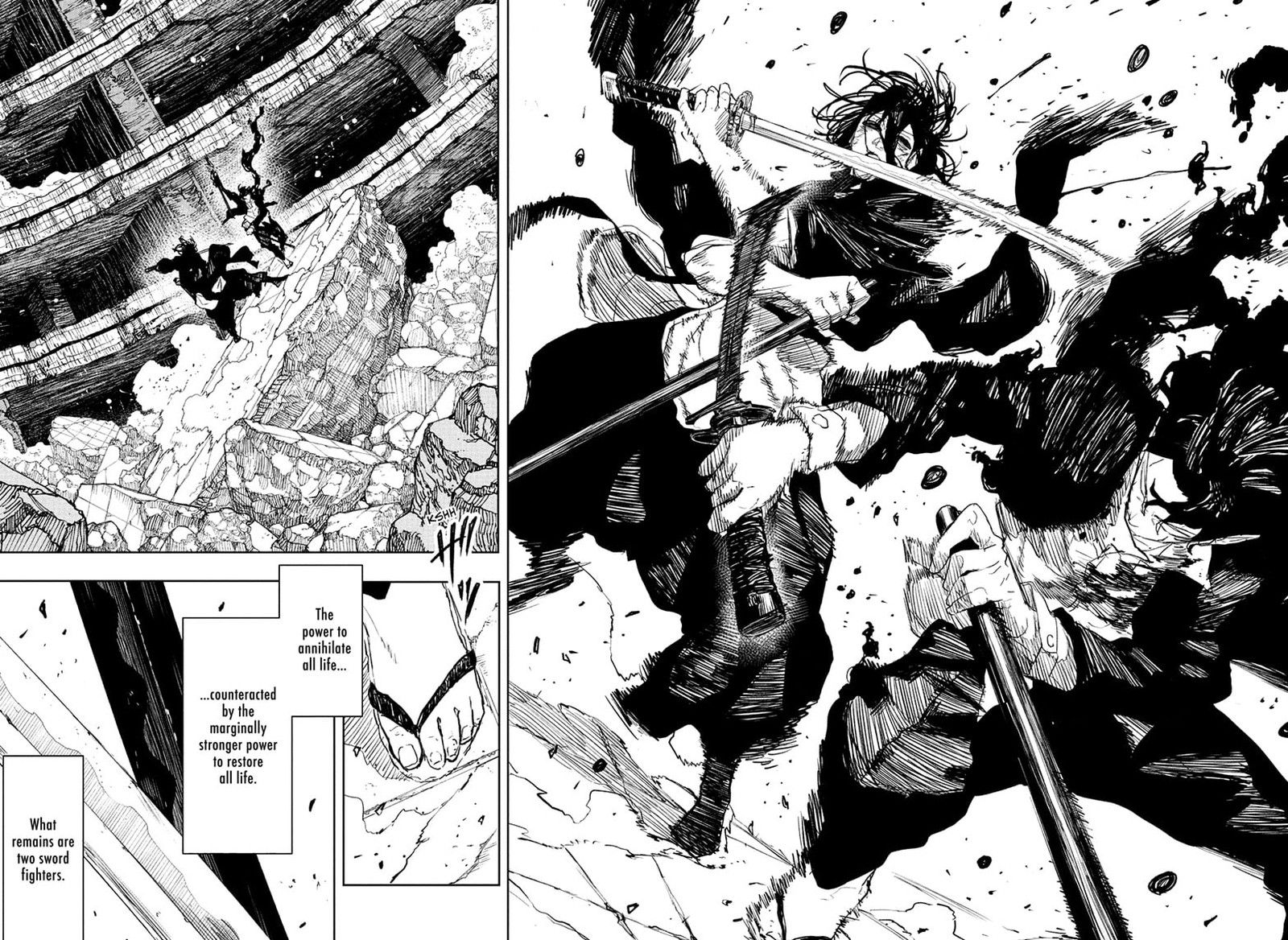 Kagurabachi, Chapter 110