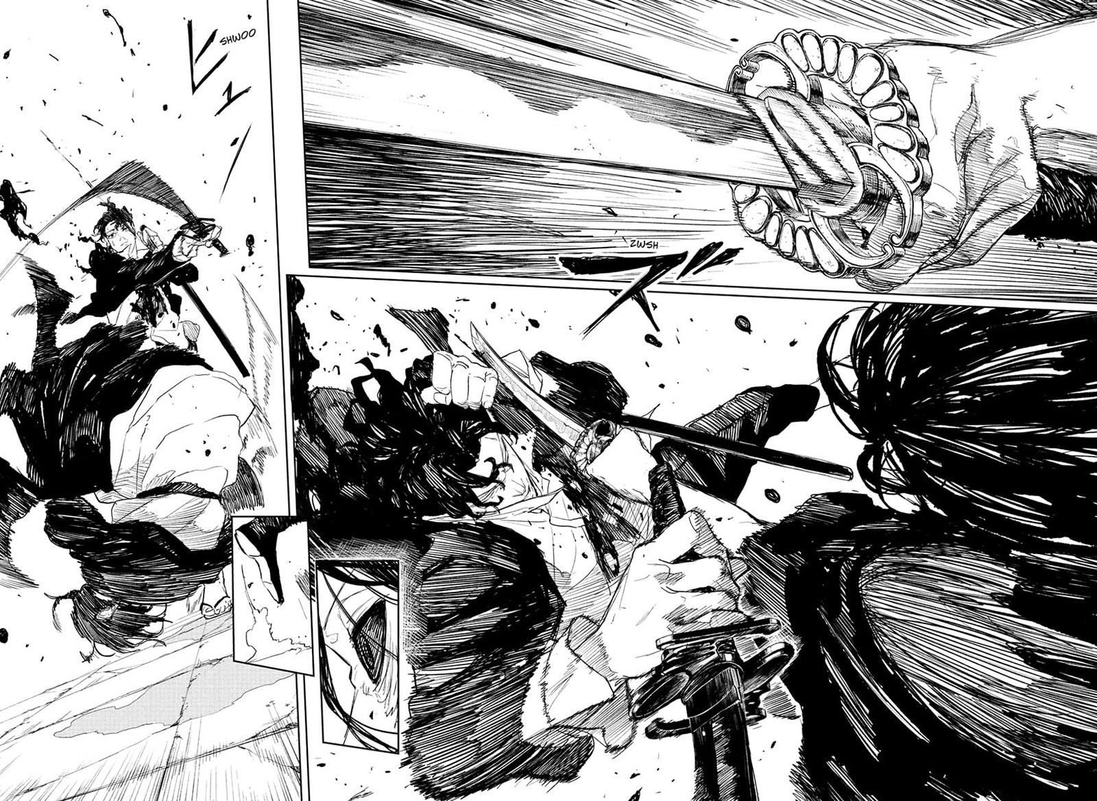 Kagurabachi, Chapter 110