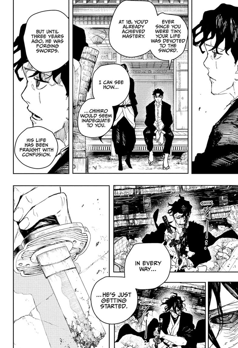 Kagurabachi, Chapter 110