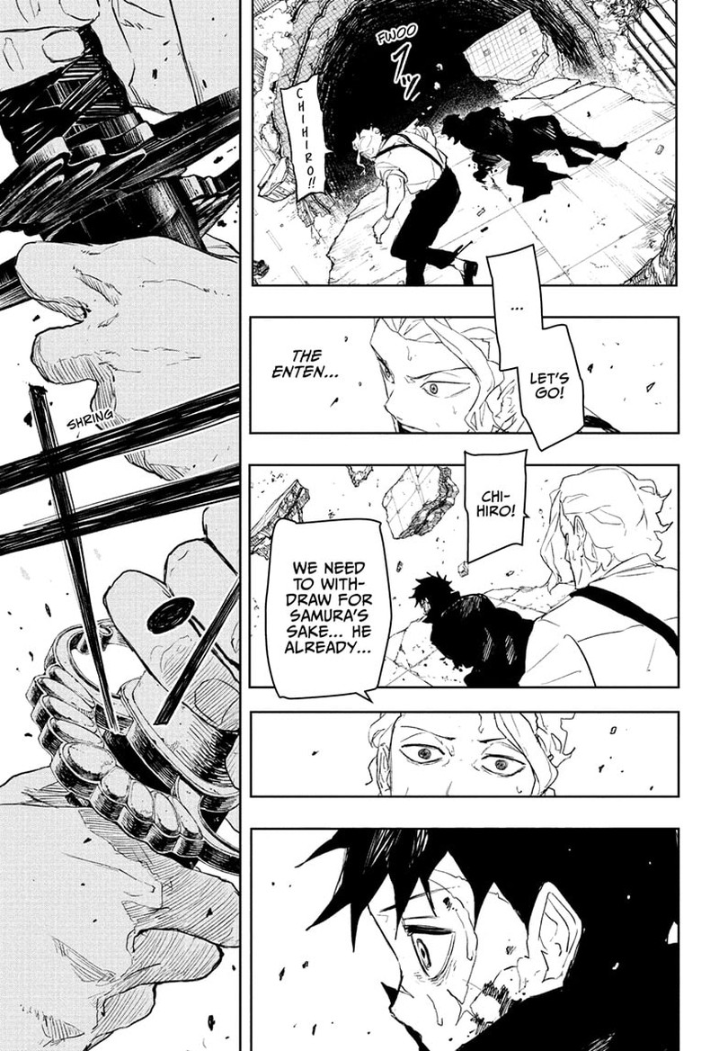 Kagurabachi, Chapter 110