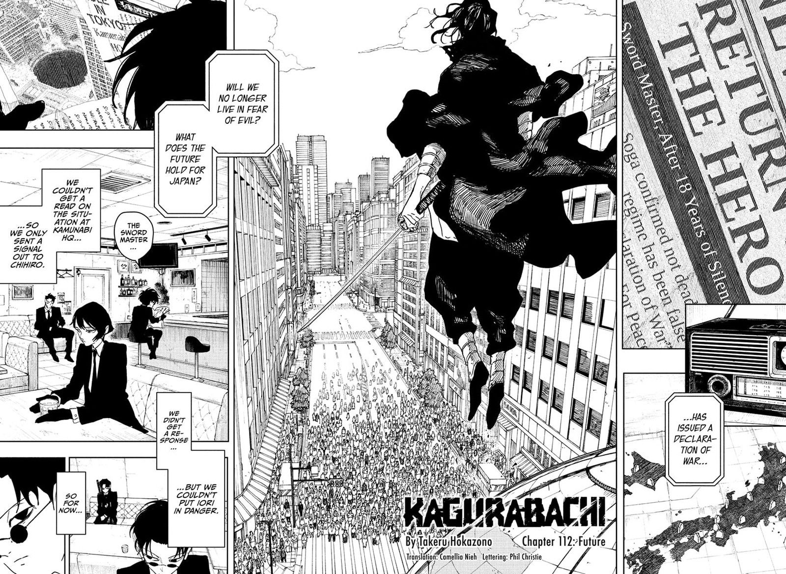 Kagurabachi, Chapter 112