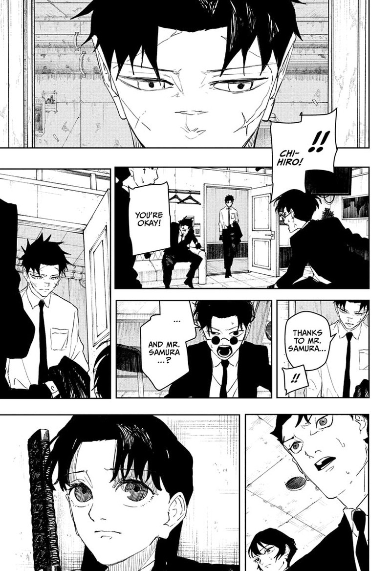 Kagurabachi, Chapter 112