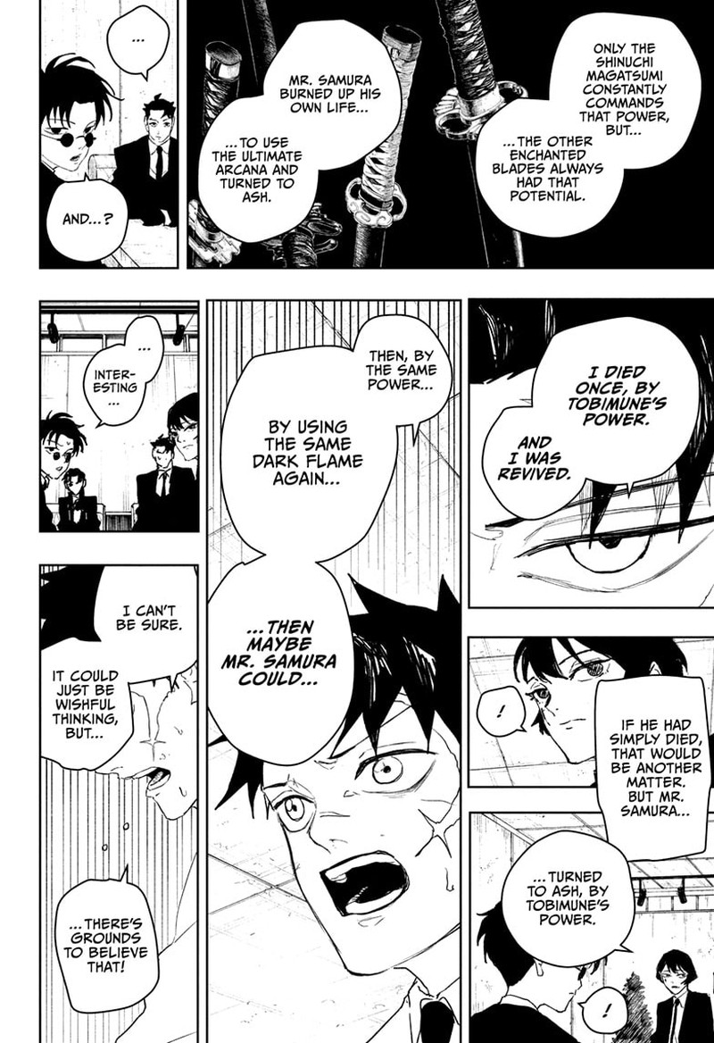 Kagurabachi, Chapter 112