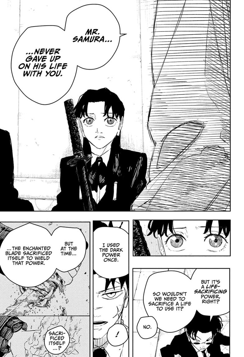Kagurabachi, Chapter 112