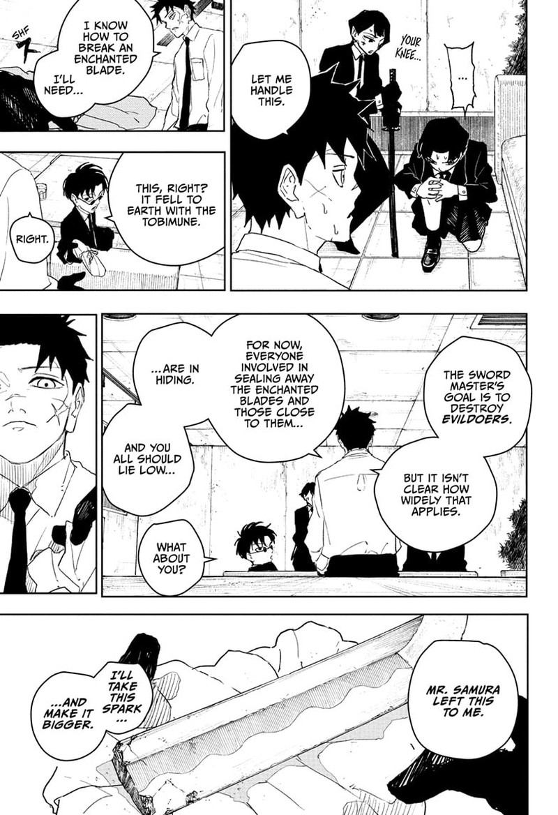 Kagurabachi, Chapter 112